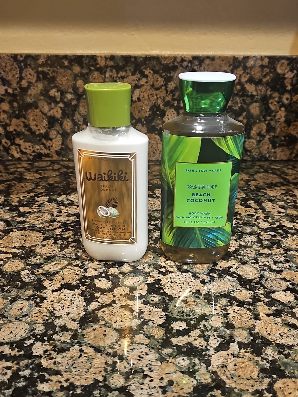 Bath & Body Works Waikiki Beach Coconut Body Wash & Lotion